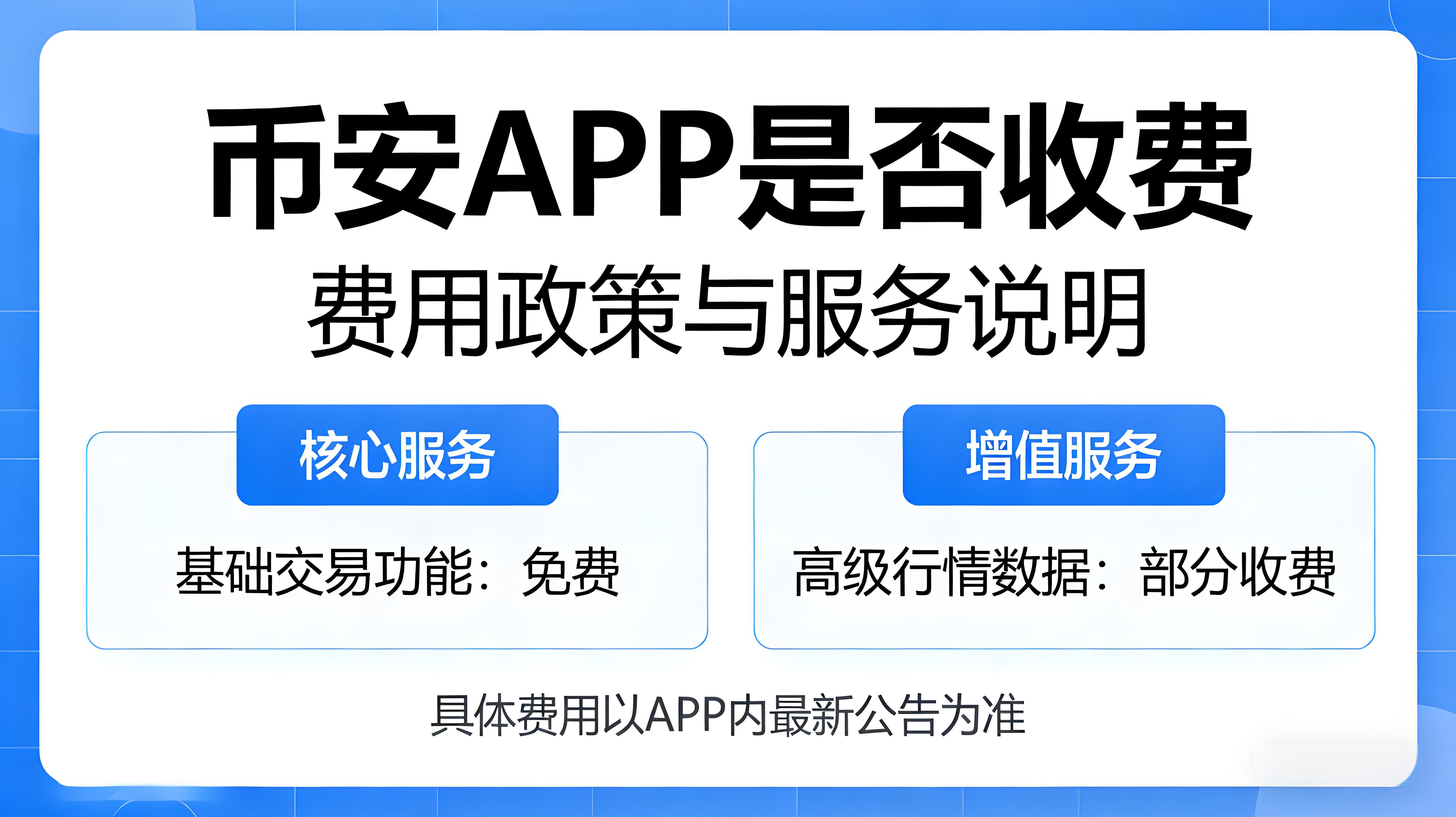 幣安APP是免費使用嗎？